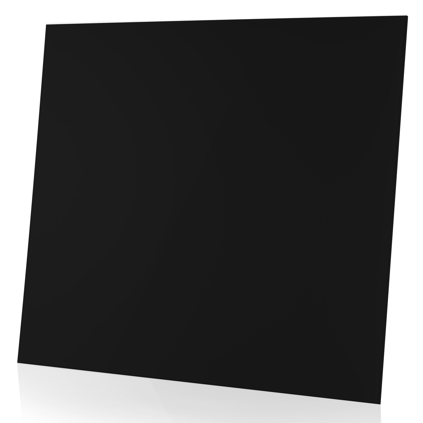 Black High Gloss Acrylic Plastic Splashback 